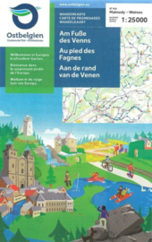 Wandelkaart 39 Malmedy - Aan de rand van de Venen | NGI | 1:25.000 | ISBN 9789462355729