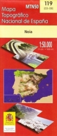 Wandelkaart - Topografische kaart Noia  | 1:50.000 | CNIG 119 | ISBN 8423434011909