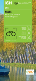 Wegenkaart - Fietskaart Meuse - Bar-le-Duc Verdun Forêt d'Argonne | IGN D55 | ISBN 9782758556473