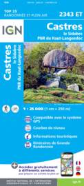 Wandelkaart Castres, Brassac, Vebre, PNR du Haut Languedoc | Languedoc | IGN 2343ET - IGN 2343 ET  | ISBN 9782758546443