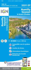 Wandelkaart Rumilly - Seyssel | IGN 3331OT - IGN 3331 OT | ISBN 9782758555957