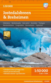 Wandelkaart Jostedalsbreen & Breheimen | Calazo| 1:50.000 | ISBN 9789189371545