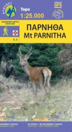 Wandelkaart Parnitha | Anavasi 1.1 | 1:25.000 | ISBN 9789608195554