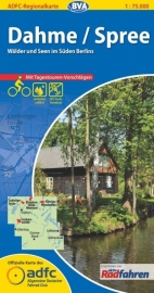 Fietskaart Dahme/Spree | ADFC - BVA regionalkarte | 1:75.000 | ISBN 9783870735685