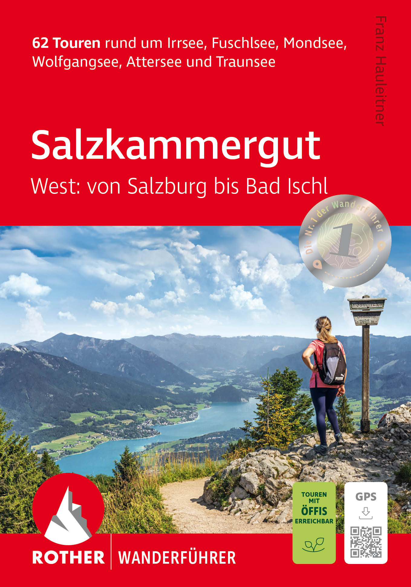 Wandelgids Salzkammergut West | Rother Verlag | Zwischen Salzburg und Bad Ischl | ISBN 9783763314416