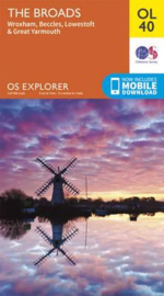 Wandelkaart The Broads | Ordnance Survey OLM 40 | ISBN 9780319263549