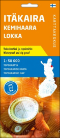 Wandelkaart Itäkaira Kemihaara Lokka | Karttakeskus No.8 | 1:50.000 | ISBN 9789522666895