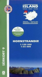 Wandelkaart  Hornstrandir nr. 09 | Mal og Menning | ISBN 9789979330400