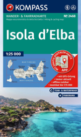 Wandelkaart Elba | Kompass 2468 | 1:30.000 | ISBN 9783991541844