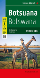 Wegenkaart Botswana | Freytag & Berndt | 1:1,1 miljoen | ISBN 9783707921977