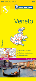 Wegenkaart - Fietskaart Veneto | Michelin 355 | 1:200.000 | ISBN 9782067127173