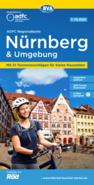 Fietskaart  Nürnberg und Umgebung | ADFC - BVA Regionalkarte | 1:75.000 | ISBN 9783969900963