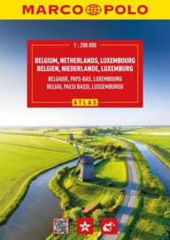 Wegenatlas Benelux | 1:200.000 | Marco Polo | ISBN 9783575019080