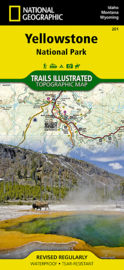 Wandelkaart Yellowstone NP | National Geographic | 1:126.000 | ISBN 9781566952958