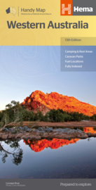 Wegenkaart Australia West | HEMA handy map | 1:2,5 miljoen | ISBN 9321438001560