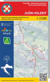 Wandelkaart Südlicher Velebit | Croatian Mountain Rescue Service nr. 41 | 1:25.000 | ISBN 9789538439131