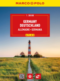 Wegenatlas Duitsland 25/26 | Marco Polo | 1:300.000| ISBN 9783575024510