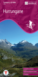 Wandelkaart Jotunheimen - Hurrungane | Nordeca | 1:25.000 | ISBN 7046660027585