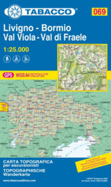 Wandelkaart Livigno / Bormio / Passo del Bernina l | Tabacco 69 | 1:25.000 | ISBN 9788883151156