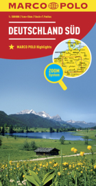 Wegenkaart Duitsland Zuid | Marco Polo | 1:500.000 | ISBN 9783829738194