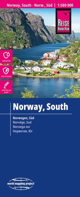 Wegenkaart Noorwegen zuid | 1:500.000 | Reise Know How | ISBN 9783831774852