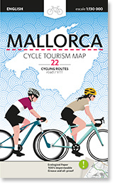 Fietskaart Mallorca voor Wielrenners | Triangle Postal | ISBN 9788484788546