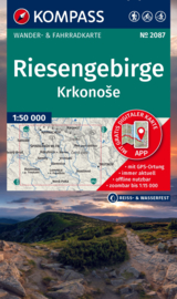Wandelkaart  Krkonose - Riesengebirge - Reuzengebergte | Kompass 2087 | 1:50.000 | ISBN 9783991545217