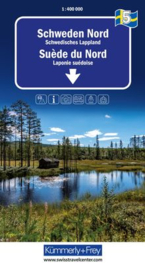 Wegenkaart Zweden Noord - Zuid 5 | Kümmerly+Frey | 1:400.000 | ISBN 9783259300756