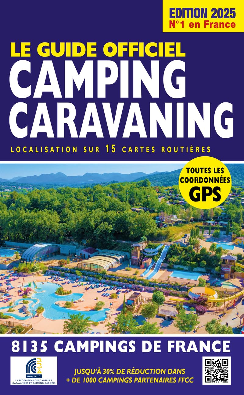 Campinggids Frankrijk 2025 | FFCC - Edition Moto Presse | ISBN 9782380770414