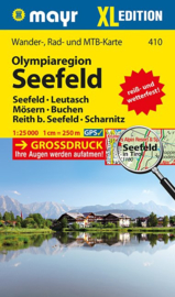 Wandelkaart Seefeld - Wetterstein XL | Walter Mayr 410 | 1:25.000 | ISBN 9783850260565