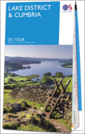 Fietskaart - Wegenkaart Lake District and Cumbria nr. 3 | Ordnance Survey | 1:100.000 | ISBN 9780319263853