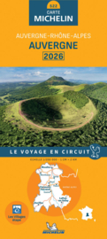 Wegenkaart Auvergne / Rhone-Alpes 2026 | Michelin 17523 | 1:200.000 | ISBN 9782067269347