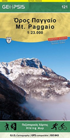 Wandelkaart Mt Paggaio | Geopsis 121 | 1:23.000 | ISBN 9789609960229