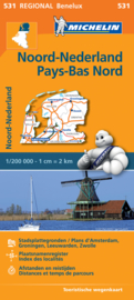 Wegenkaart Nederland Noord | Michelin | 1:200.000 | ISBN 9782067183360