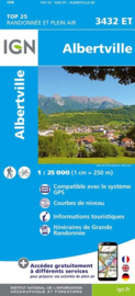 Wandelkaart Albertville, Aiguebelle | IGN 3432ET - IGN 3432 ET | ISBN 9782758554141