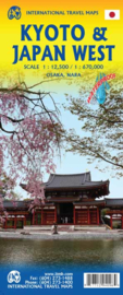 Wegenkaart  Kyoto & Japan West | ITMB | 1:1:12,500 / 1:670,000 | ISBN 9781771294096
