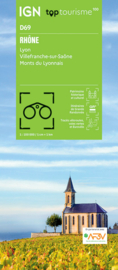 Wegenkaart - Fietskaart Rhone | IGN D69 | 1:100.000 | ISBN 9782758555629