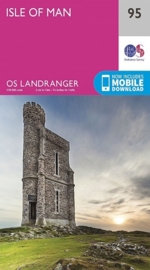 Wandelkaart Isle of man | Ordnance Survey Landranger Map 95 | 1:50.000 | ISBN 9780319261934