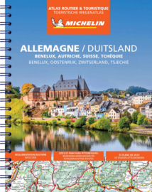 Wegenatlas Duitsland 2023 - Benelux - Zwitserland - Oostenrijk - Tsjechie | Michelin | ISBN 9782067255067