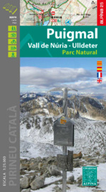 Wandelkaart Puigmal - Vall de Nuria | Editorial Alpina | Oostelijke Pyreneeën | 1:25.000 | ISBN 9788480908467