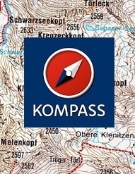 Overzicht Kompass wandelkaarten Karinthië