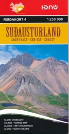 Wegenkaart Sudausturland - zuidoostelijk IJsland | Ferdakort nr. 4 | 1:250.000 | ISBN 9789979674245