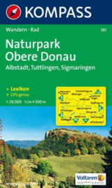 Wandelkaart Naturpark Obere Donau | Kompass 781 | 1:50.000 | ISBN 9783850260237