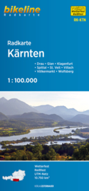 Fietskaart Karinthië / Kärnten | 1:75.000 | Bikeline | ISBN 9783711101020