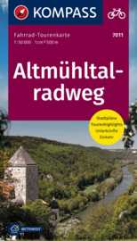 Fietskaart Altmühltal | Kompass 7011 | 1:50.000 | ISBN 9783991216216