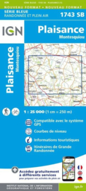 Topo-, wandelkaart Plaisance / Montesquiou |  IGN 1743SB | ISBN 9782758534747