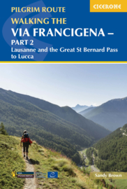 Wandelgids Via Francigena Deel 2 : Lausanne (The Great St Bernard Pass) naar Lucca | Cicerone | ISBN 9781786310866