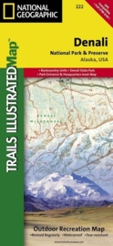 Wandelkaart Denali NP | National Geographic | 1:225.000 | ISBN 9781566953283