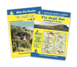 Wandelgids / Wandelkaart Godenweg - Via Degli Dei | L'Escursionista | ISBN 9791280163639