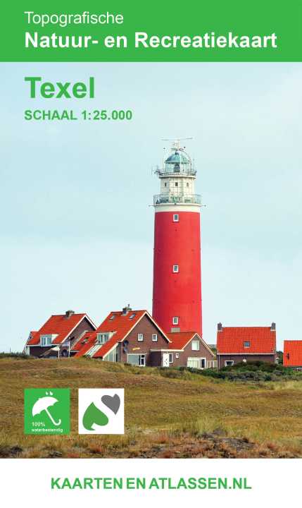 Wandelkaart Texel | Vrije Uitgever | ISBN 9789077350959